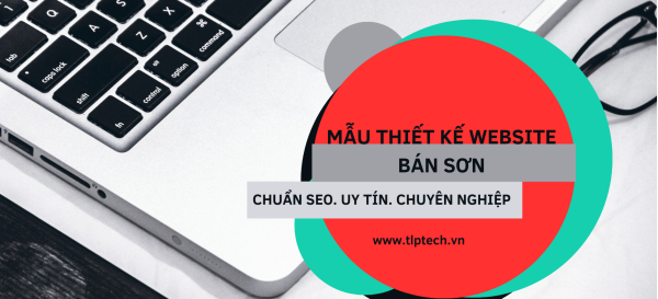 Mẫu website bán sơn nước giá tốt chuyên nghiệp tại Phú Mỹ Hưng Quận 7.