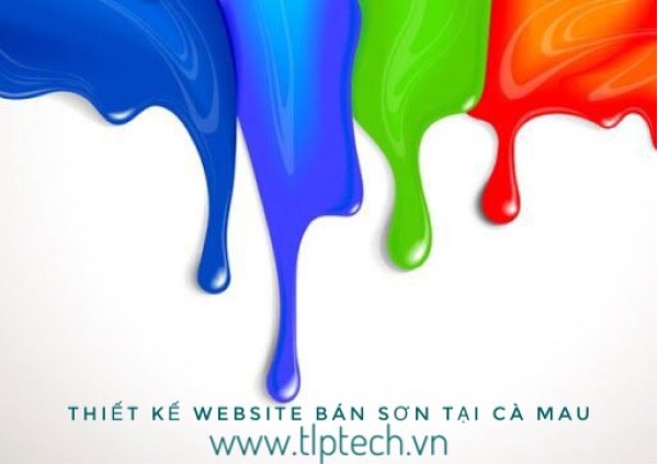 Thiết kế website bán sơn tại Cà Mau.