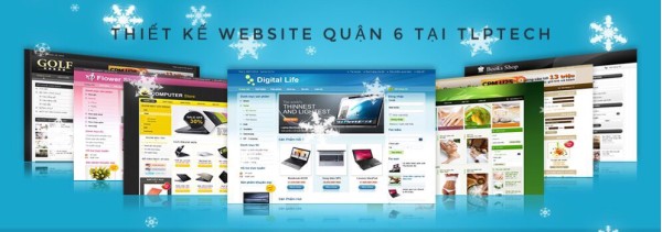 Thiết kế website quận 6 - TP.Hồ Chí Minh tại TLPtech