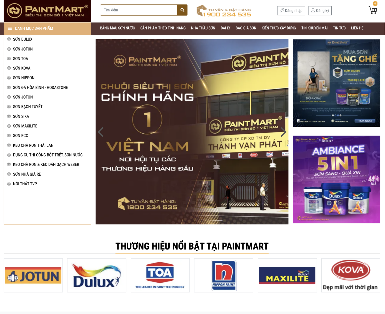 Trung Tâm Phân Phối Nước Sơn Paintmart