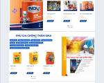 MẪU WEBSITE BÁN SƠN VỚI THIẾT KẾ ĐA SẮC MÀU